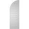 Ekena Millwork Quarter Round Top Right Surface Mount PVC Gable Vent w/ 2"W x 1-1/2"P Brickmould Frame, 12"W x 36"H GVPQR12X3602SF - alternate 2